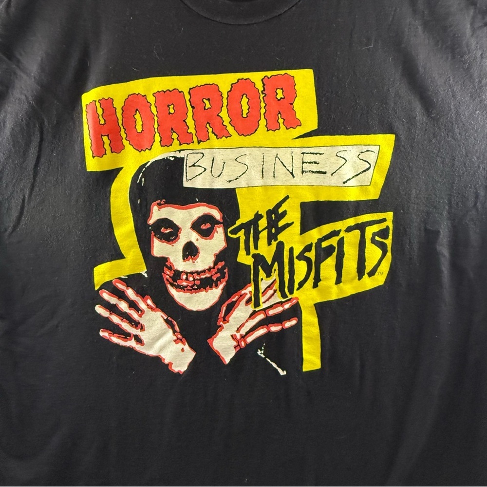Horror Business Black T-Shirt - Picture 2 of 3